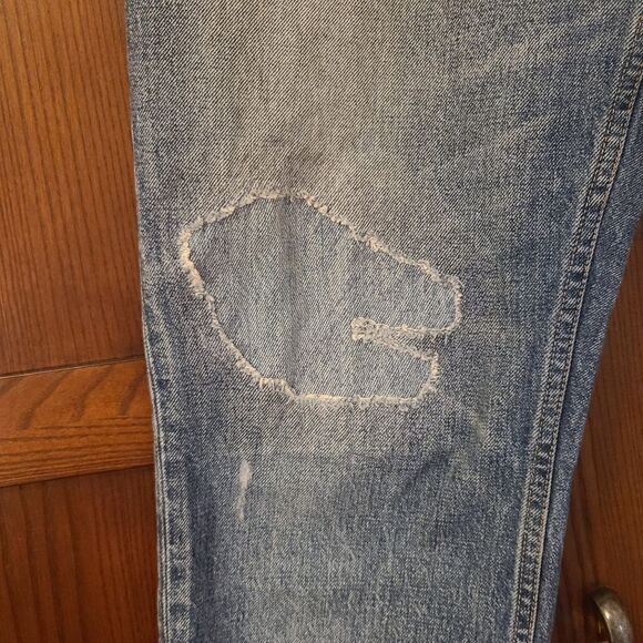 Moussy Vintage Marshall Skinny Boyfriend Jeans Blu 110 *modified* - Picture 5 of 12